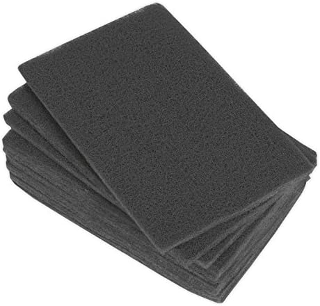 Sealey HP1523UF Abrasive Finishing Pad 150 x 230mm Ultra Fine Pack of 10 , Black
