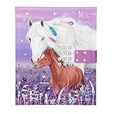 Maße: ca. 18 x 15 x 3,5 cm Depesche 11419 Tagebuch mit Code und Sound, Miss Melody, violett, ca. 18 x 15 x 3,5 cm, mit linierten Seiten für geheime Gedanken und Gefühle