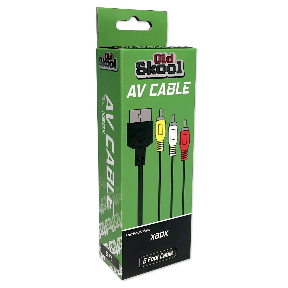 Old Skool Xbox Av Cable for The Original Xbox