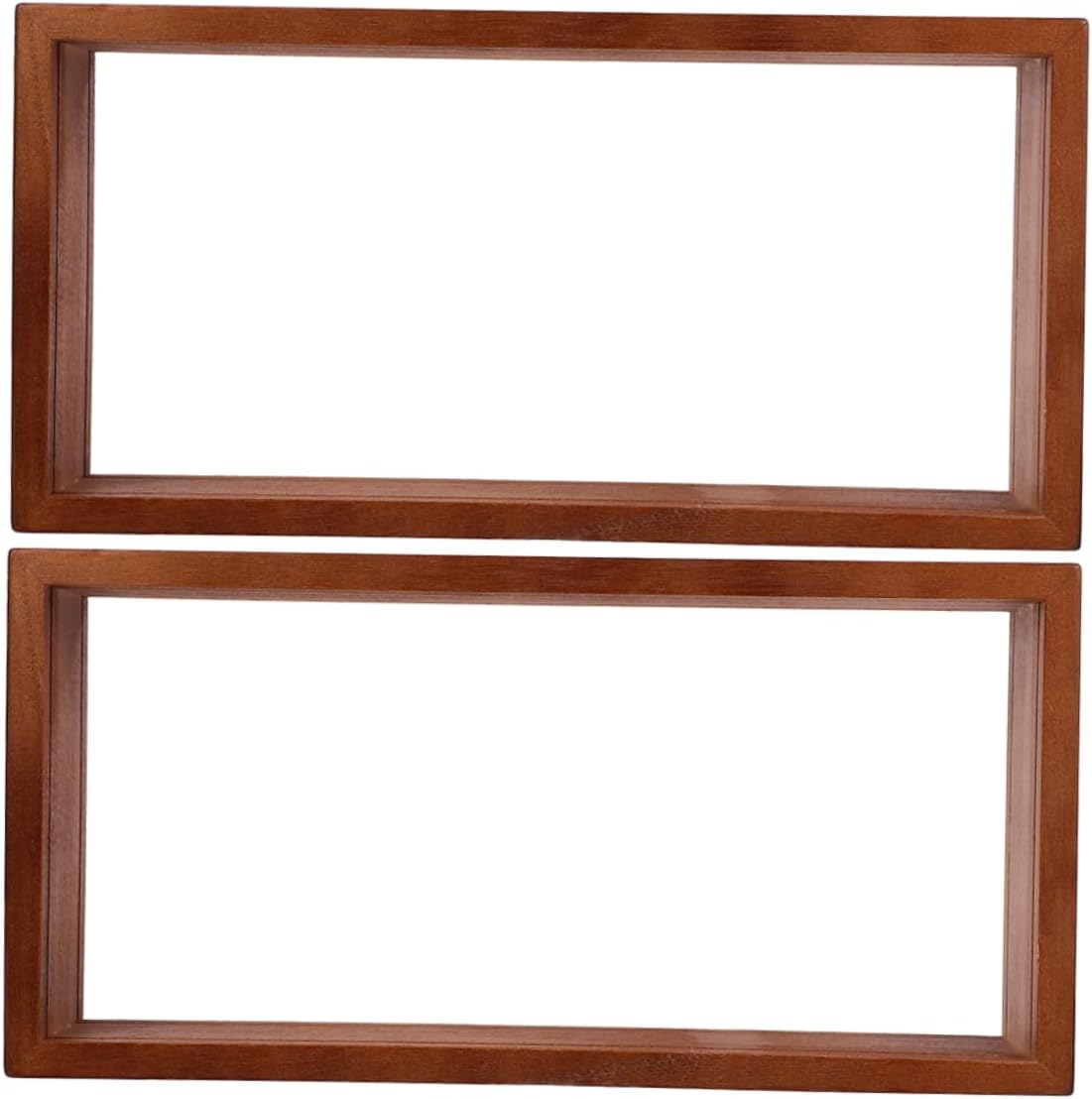 4pcs Dried Flower Display Case Shadow Box Frame for Specimens Pressed Flowers and Leaves Creative Display for Home Office Wedding Decor