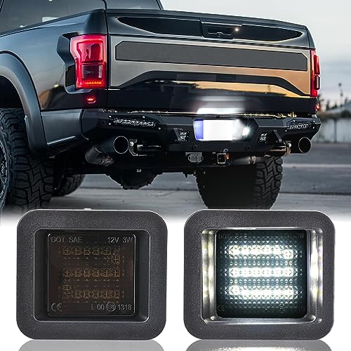 LED License Plate Light Compatible with 2015 2016 2017 2018