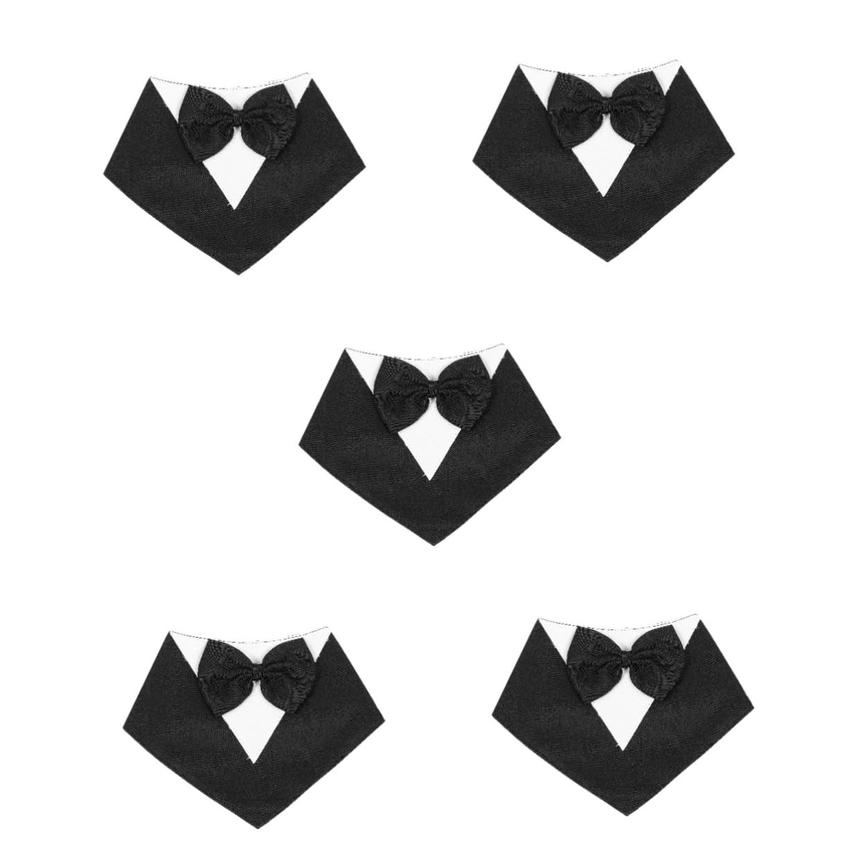Milisten 5pièces Bandana pour Chien Écharpe De Cou Festive pour Anniversaire De Chiens Et Costume De Fête