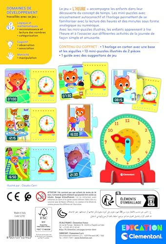 'heure Clementoni Jeux - vue 4