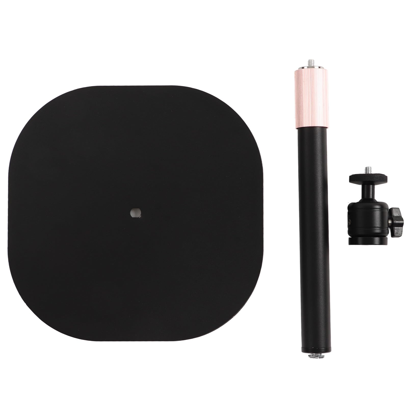 Rotatable Camera Stabilizer Telescopic Pole Floor Stand Kit, Adjustable 360° Bracket with 1/4in Screw for Cameras Phones Projectors, Alloy Steel Tripod Stand for Home Office Outdoo (Large Stabilizer