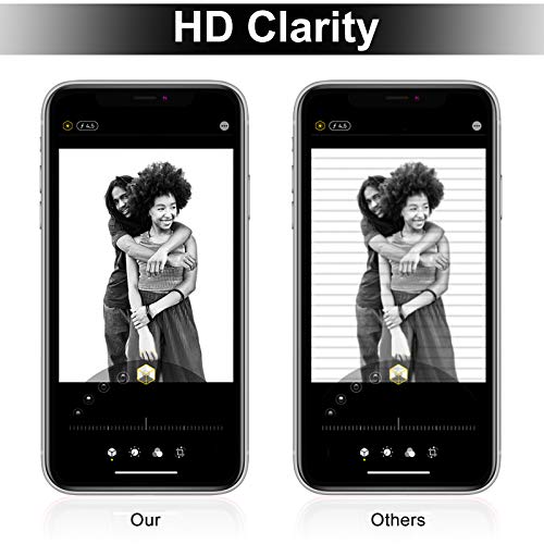[2 Pack] Beeyoka Camera Lens Protector Compatible With Iphone 12 Pro Max,Clear Camera Tempered Glass Screen Protector [High Definition][Anti-Scratch] Film (6.7") #TOP3