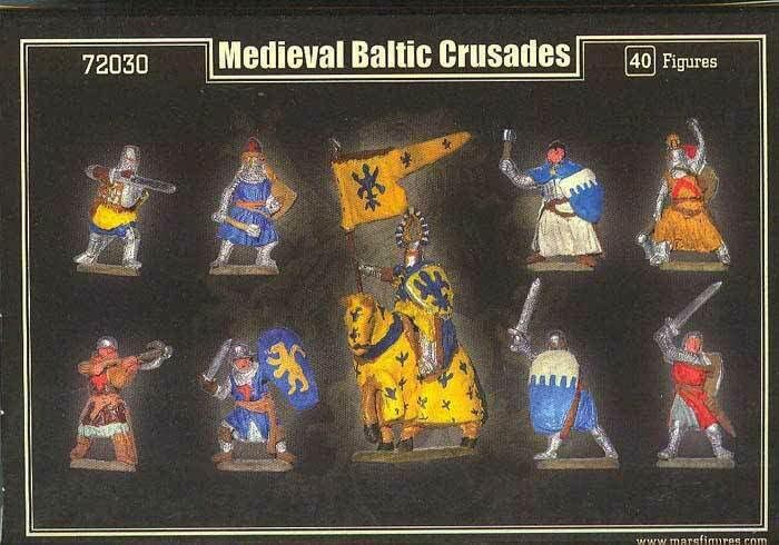 Miniatura 3 de Figuras de Marte 72030-172 Cruzadas Medievales Bálticas, kit de modelo de plástico a escala