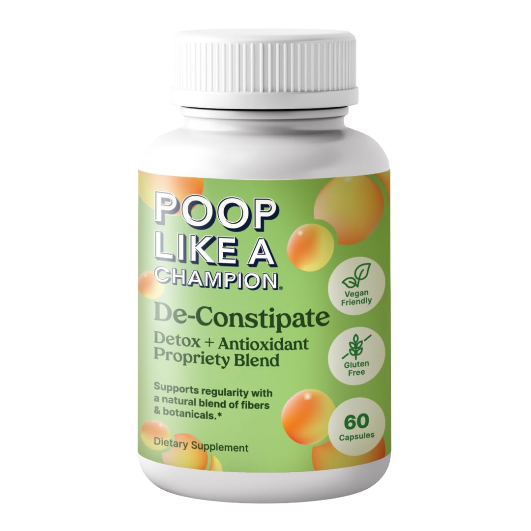 Poop Like a Champion Constipation Relief Capsules