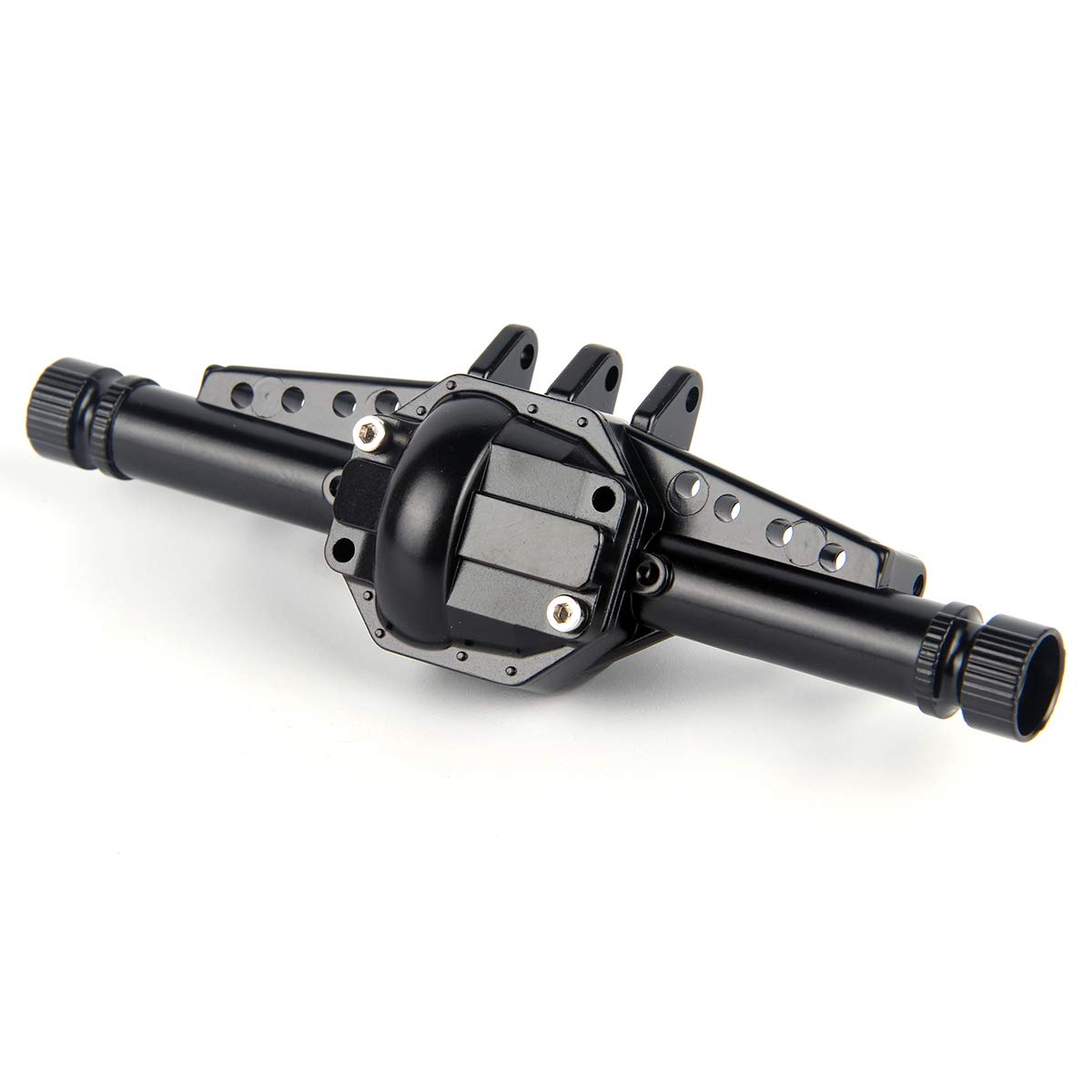 LCX Racing 1/10th RC Crawler Car Front Rear Axle Housing w/Differential Cover for RC Car Axial SCX10 II 90046 90047, Upgrades Parts Accessories