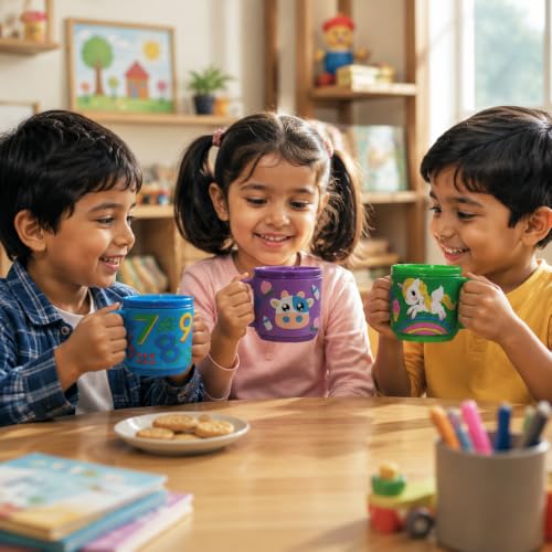 Image of Party Propz Kids Mugs For Return Gifts - 10 Pcs Coffee Mugs For Kids Return Gifts | Cups For Kids Return Gift | Cup Return Gifts For Birthday Party | Return Gifts For Adults