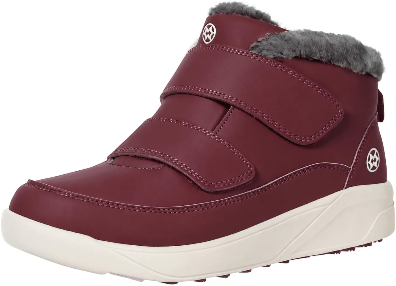 Hsyooes Diabetic Boots for Women Wide Width Snow Boots