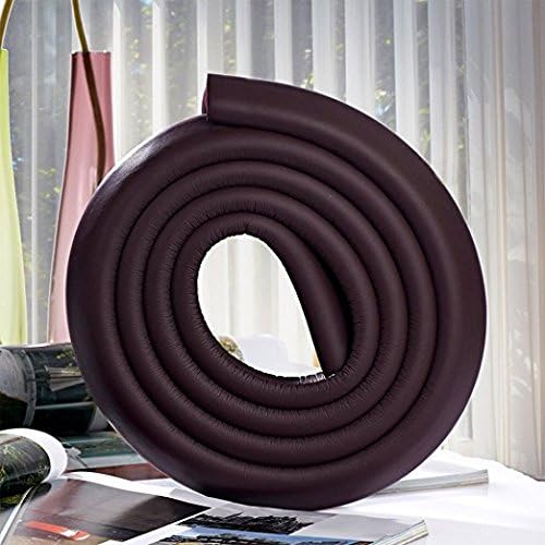 Premium High Density Furniture Table Edge Protectors Foam Baby Safety Bumper Guard 2 Meters (6.5 Ft) , 5 Colors (coffee)