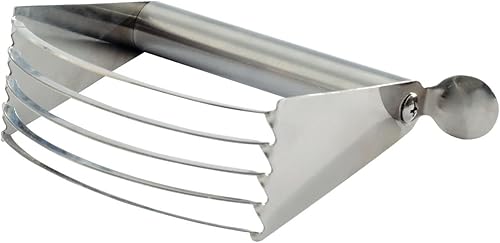 Norpro Licuadora de pastelería de acero inoxidable, talla única, plata