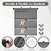 Sfee Car Window Shade for Side Windows, 2 Pack Sun Shade Retractable for Car Blocks Heat and UV Rays Glare Protection Roller Sunshade Visor for Baby, Kids, Pets, Passengers