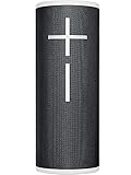 Herkunftsland: China Ultimate Ears Megaboom 3 Lautsprecher, schwarz/weiß, Bluetooth, IP67, 360° Sound