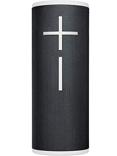 Ultimate Ears Megaboom 3 - Altavoces (Bluetooth, IP67, Sonido de 360°), Color Blanco y Negro