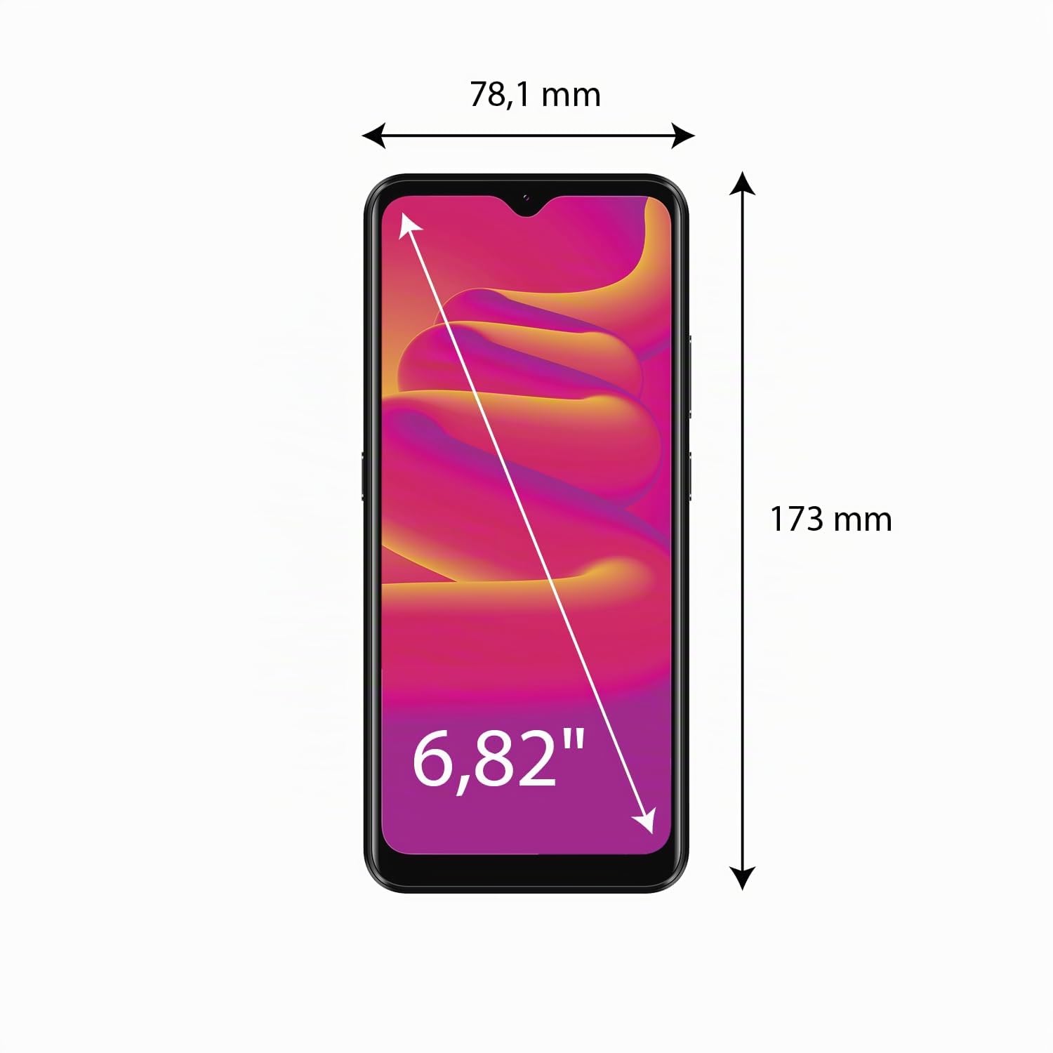 Smartphone Logicom Luma 128Go Noir