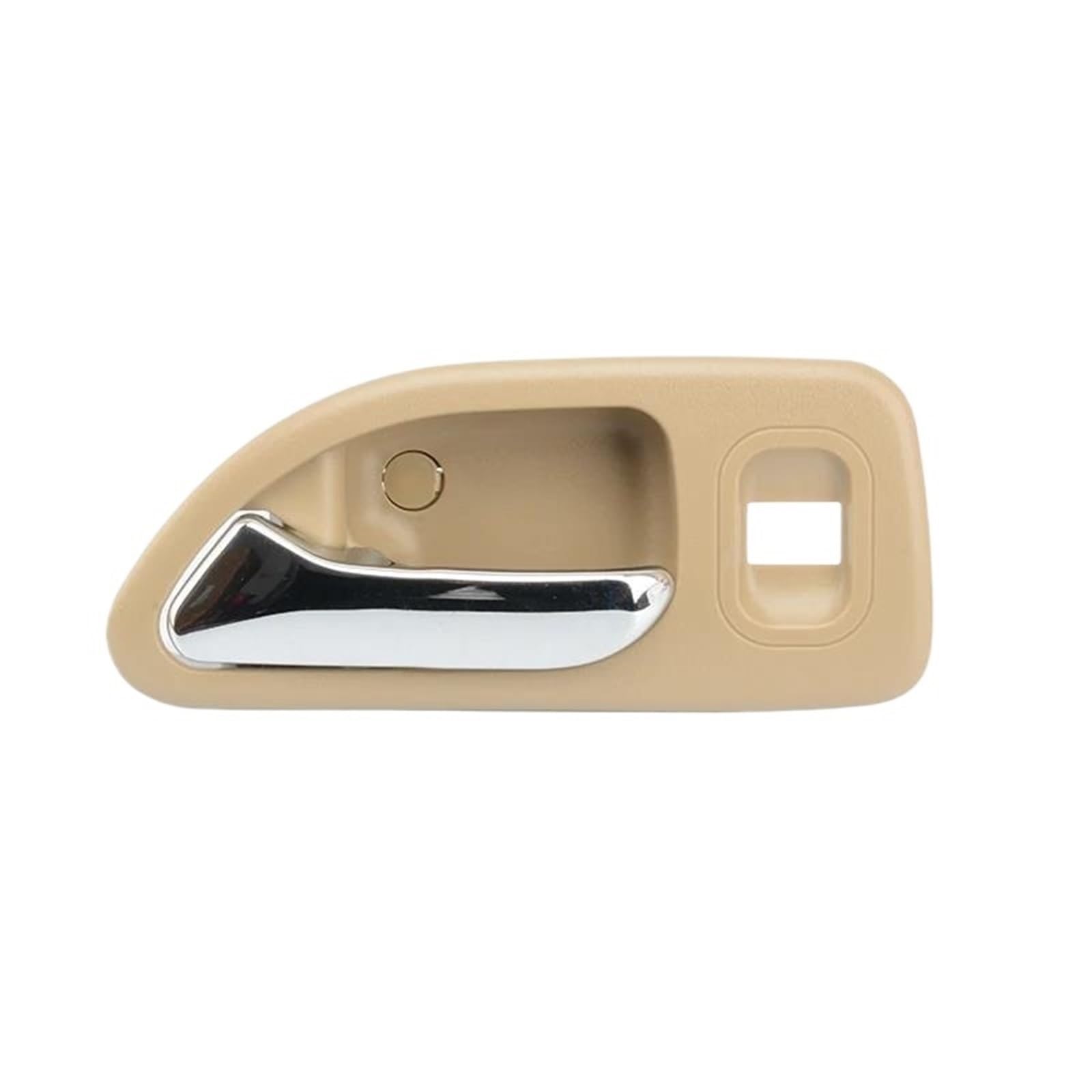 Mcqnds Beige Rear Left For Accord Cd4 Cd5 Ce6 1994 1995 1996 1997 Chrome Car Interior Door Handle(Beige Rear Left)