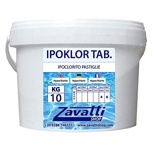 10 Kg Ipoklor Tab - ipoclorito di calcio in pastiglie da 200 gr