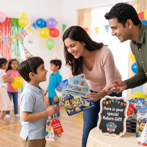 Image of Paw Patrol 5 pcs Stationery SetSchool Supplies Kit Multicolor Return Gift for Kids Age 3 Years +