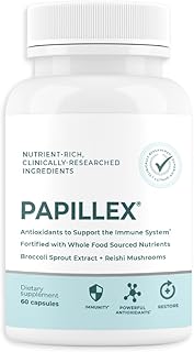 Sponsored Ad – Food Supplement Tablets by Papillex - All Natural Immune Support - 60 Capsules Bottle (Single Bottle)