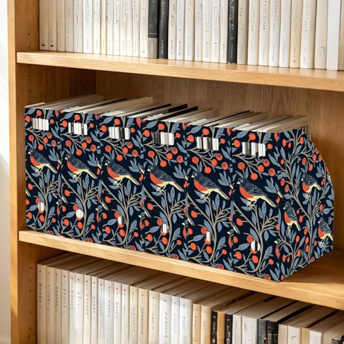 Boîte de rangement pour documents pliables pour ranger les bureaux encombrés