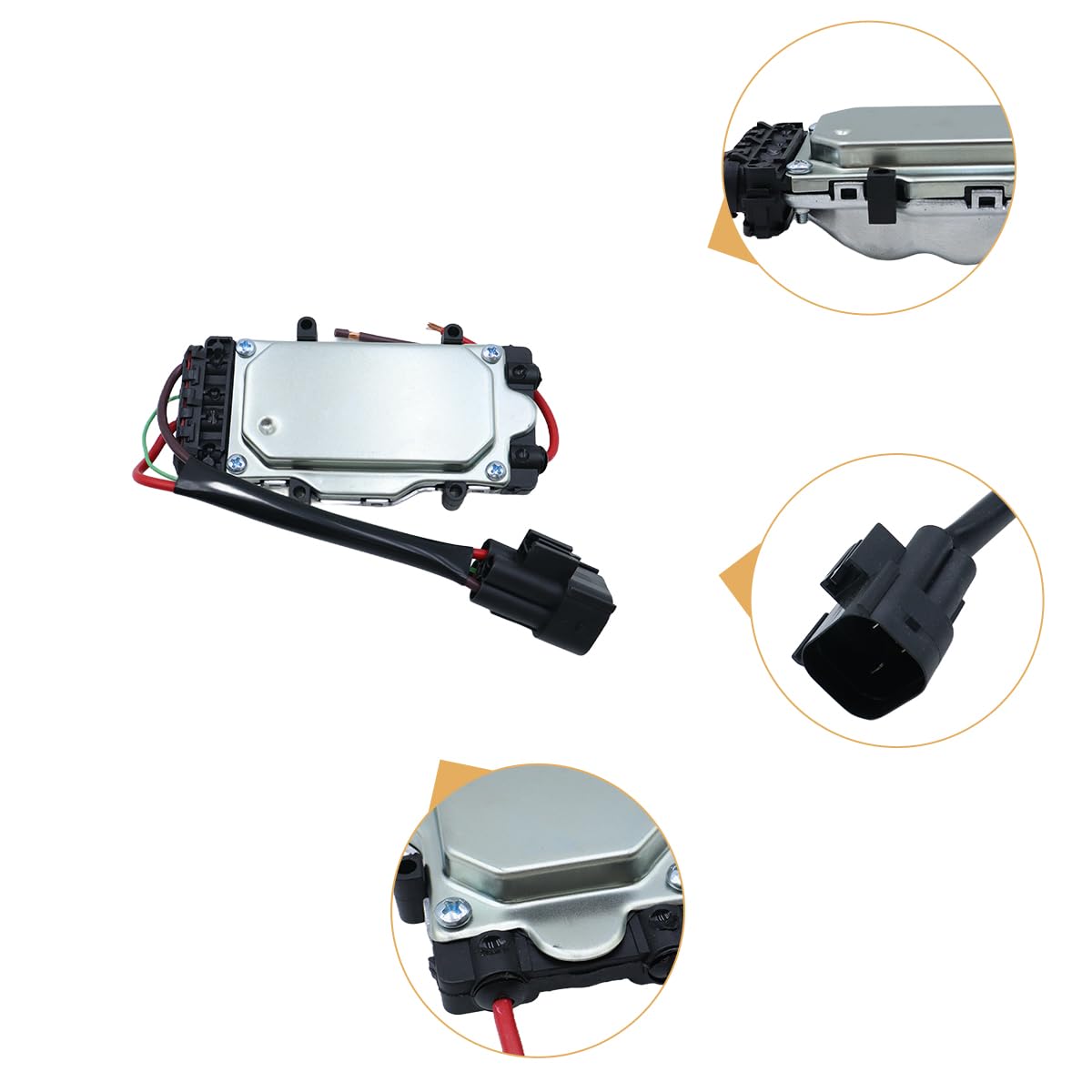 Sylen Kühlerlüfter-Steuermodul Kühlung 3-Pin Kompatibel Mit 3er E46 3er Cabriolet, Compact, 1137328080