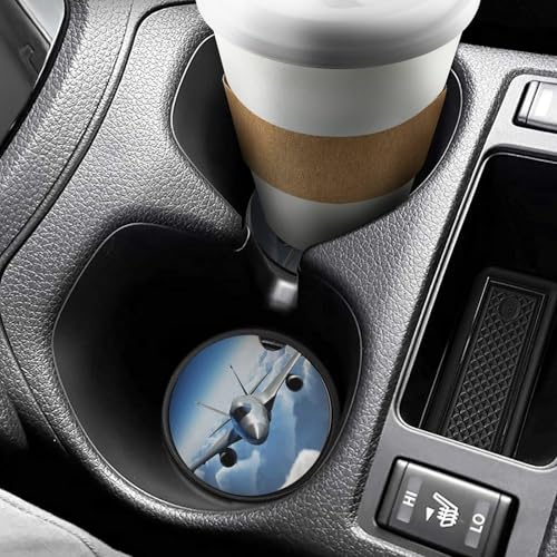 Portavasos para carro con diseño avión 2 unidades miniatura 6