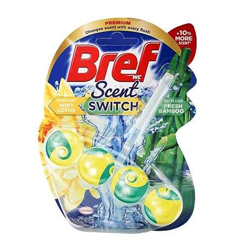 Bref Scent Switch Lotus and Fresh Bamboo Toilet Cleaner 50 g