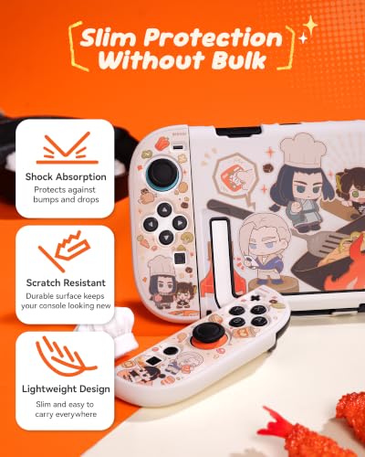 Image of GeekShare Protective Shell Compatible with Switch 2 (Passionate Kitchen)