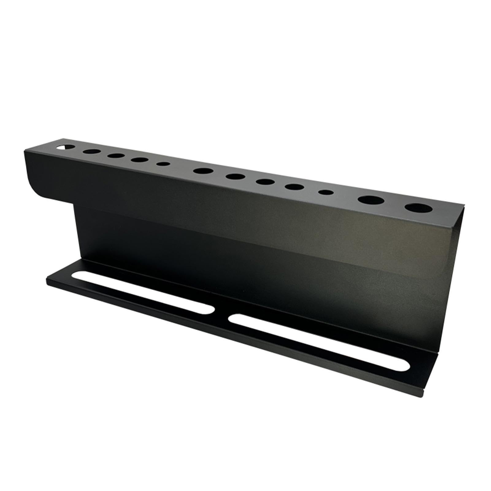 Organizador de brochas de escritorio, soporte para brochas de maquillaje, soporte de múltiples compartimentos para almacenar y organizar cepillos, manteniéndolos verticales y de fácil acceso ( )