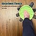 2 Pack Turtle Floor Cleaning Pad Plush 30cm Floor Turtle Foot Mop Cute Double Sided Floors Duster Washable Reusable Hands-Free Mop for Dust and Hair Home Office Kitchen Bathroom Living Room