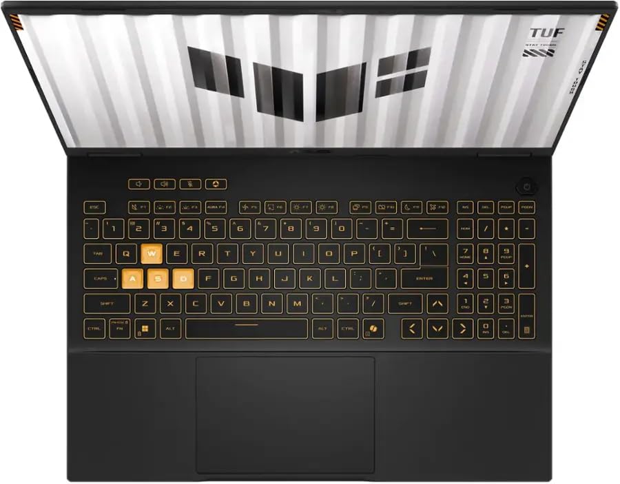 Image of ASUS TUF F16 Gaming Laptop, Dedicated GeForce RTX 5060 GDDR7, 16'' FHD+ Anti-Glare Display, Intel 16-Core i7 14650HX, Backlit KB, Facial Recognition, Win 11 Pro, Accessories, 32GB DDR5+1TB SSD