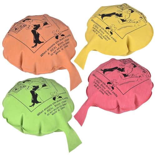 Rhode Island Novelty 8" Whoopee Cushion Asst Colors (1 Per Order, Style May Vary) by Rhode Island Novelty - Used condition - US$16.13