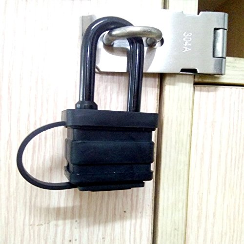 40Mm 2-Heavy Duty Waterproof Padlock - Ideal For Home, Garden Shed, Outdoor, Garage, Gate Security (2 Pieces Set, Send A Small Password Lock) #TOP1
