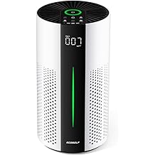 Air Purifiers for Home Large Room up to 1800 Ft&sup2;, Air Purifiers for Bedroom 360&deg; Air Intake with Smart Auto Mode, HEPA Air Purifier, Air Cleaner for Smoke PoIIen Pet Dander, HAP609