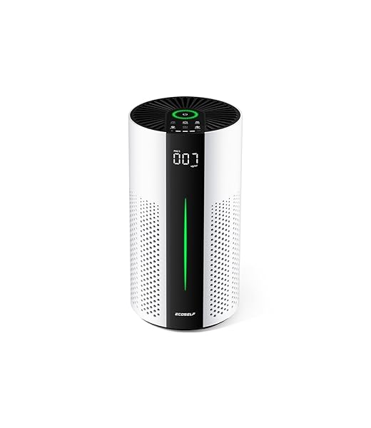 Air Purifiers for Home Large Room up to 1800 Ft², Air Purifiers for Bedroom 360° Air Intake with Smart Auto Mode, HEPA Air Purifier, Air Cleaner for Smoke PoIIen Pet Dander, HAP609