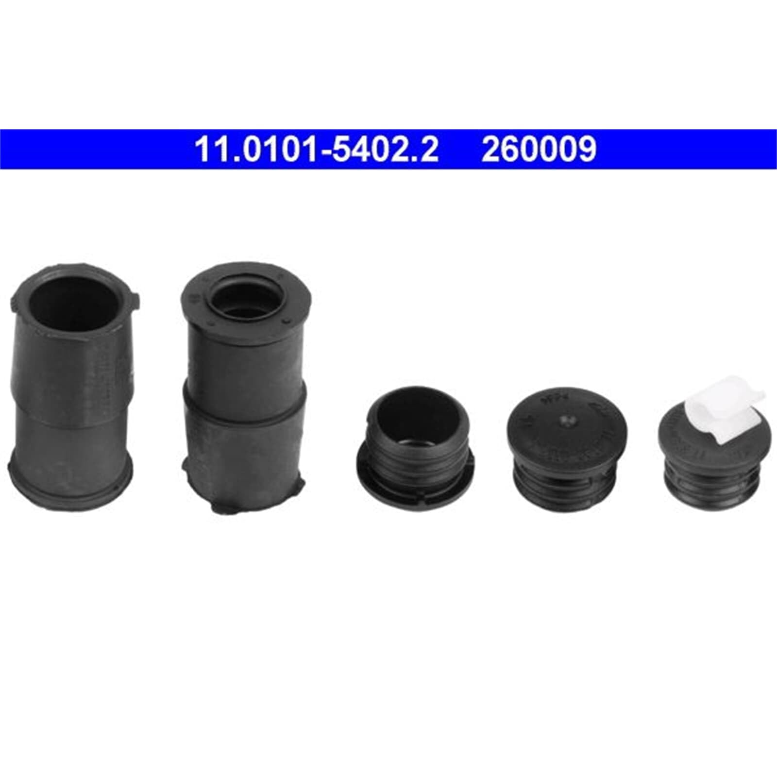 ATE 11.0101-5402.2 - Kit Manicotti Di Guida, Pinza Freno
