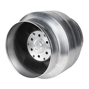 Mmotors K158 Rohrventilator 120mm 205m³/h