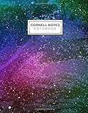 Cornell Notes Notebook: Trendy Space Marble Cover Design Cornell Note Paper Notebook. Nifty Large College Ruled Medium Lined Journal Note Taking System for School and University
