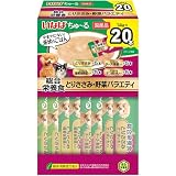 いなば ちゅ~る 総合栄養食 とりささみ・野菜バラエティ 14g×20本 犬用おやつ ボックス
