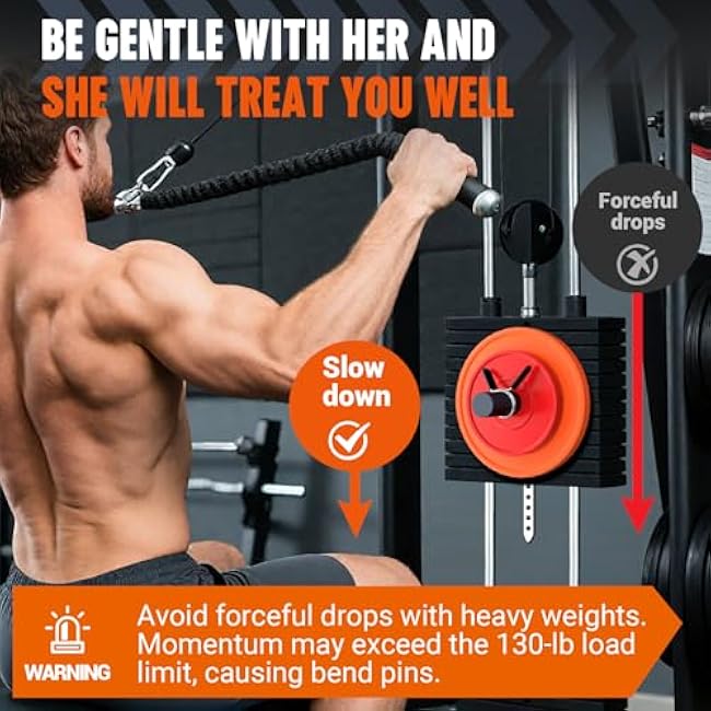 Gym Pin 10mm for 11-12mm Diameter Fitness Machines, Weight Stack Pin with Spring Clip Collar, Durable Strength Training Accessory for Home and Commercial Gyms