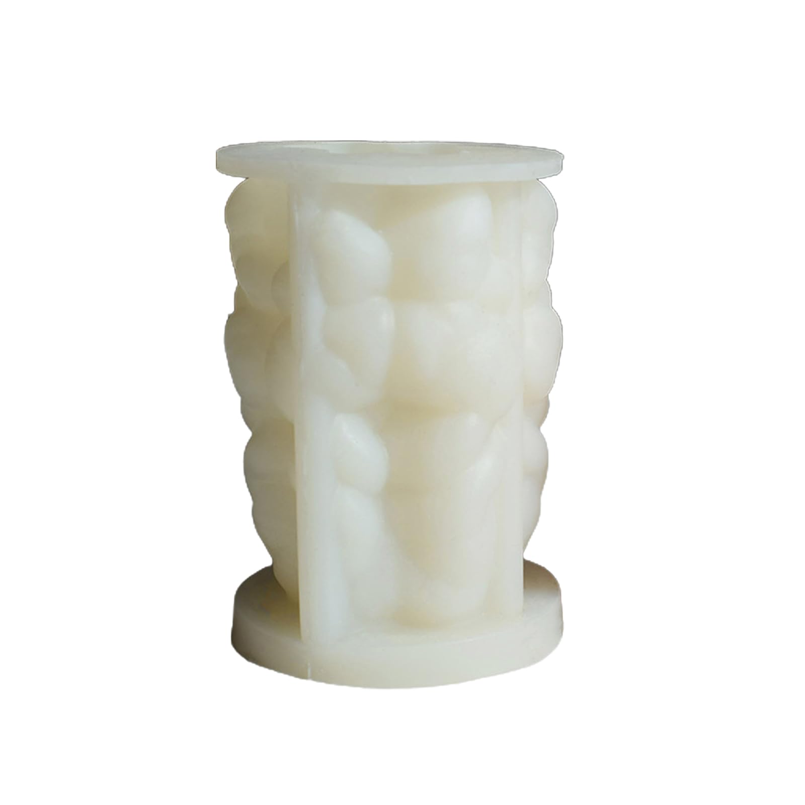 Buxuaaaa Silicone Mold Mold 3D Cylinder Plaster Epoxy for Soap Making Wedding Decor Resin