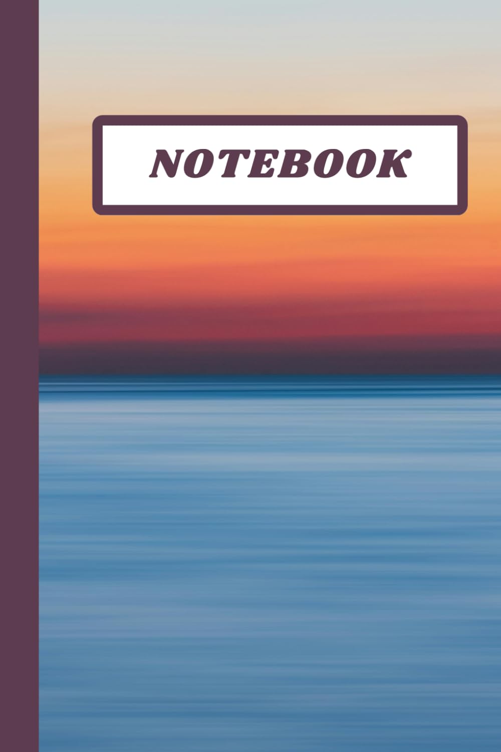 notebook: sunset