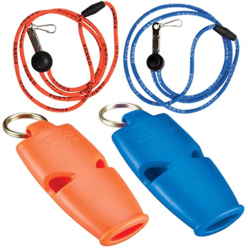 Fox 40 Micro 2 Pack (Orange/Blue)