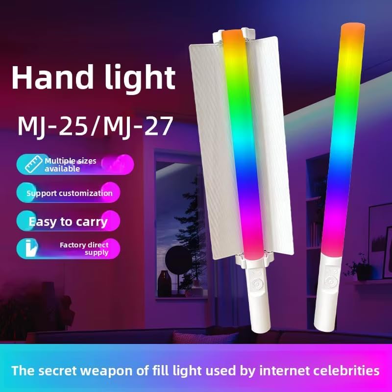 Image of Suicune Handheld Light Wand, RGB LED Video Light Stick for Photography, 20000mAh Rechargeable, 2700K-6500K, CRI95+, Full Color