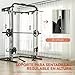 SPORTNOW Smith Machine Multiestación de Musculación Máquina Multifunción de Musculación con Soporte para Sentadillas y Barra para Pesas para Entrenamiento Fitness en Hogar Negro Imagen de SPORTNOW Smith Machine Multiestación de Musculación Máquina Multifunción de Musculación con Soporte para Sentadillas y Barra para Pesas para Entrenamiento Fitness en Hogar Negro