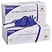 ProCure Disposable Nitrile Gloves - 400 Count, Medium - Powder Free, Rubber Latex Free, Medical Exam Grade, Non Sterile, Ambidextrous - Soft with Textured Tips - Cool Blue