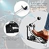 Vaisoeny Bass Drum Pedal, Double Chain Kick Drum Pedal for Bass Drum and Drum Set (V-DC-VZ14) #2