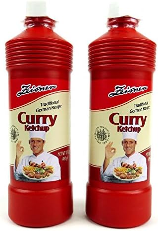 Zeisner Curry Ketchup - 2 Bottle Bundle (PACK OF 2)