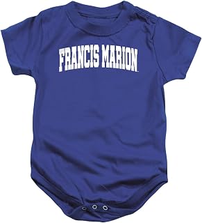 LOGOVISION Official Collegiate School Name Arch Unisex Infant Snap Suit for Baby Collection